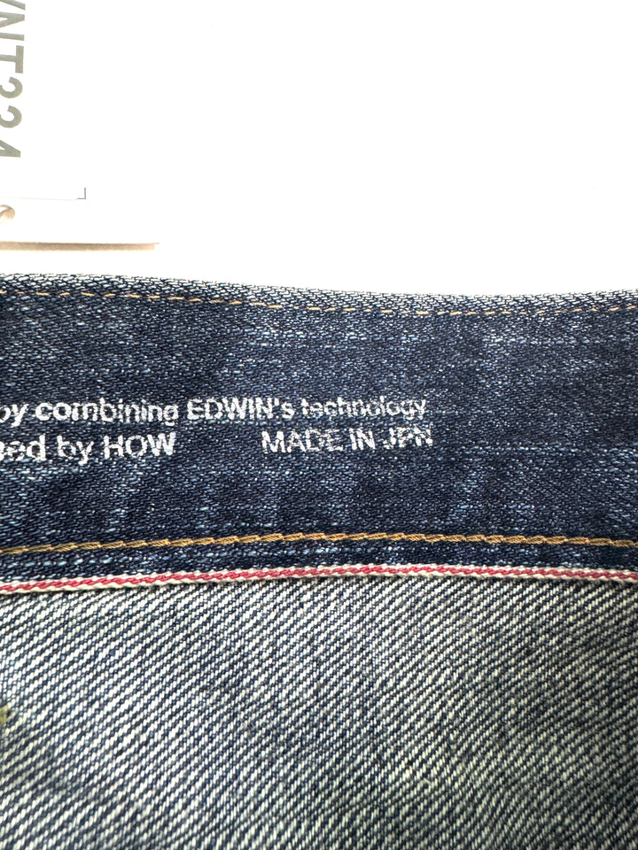 Edwin RV mezza cimosa W28 L31 deadstock vintage jeans selvedge