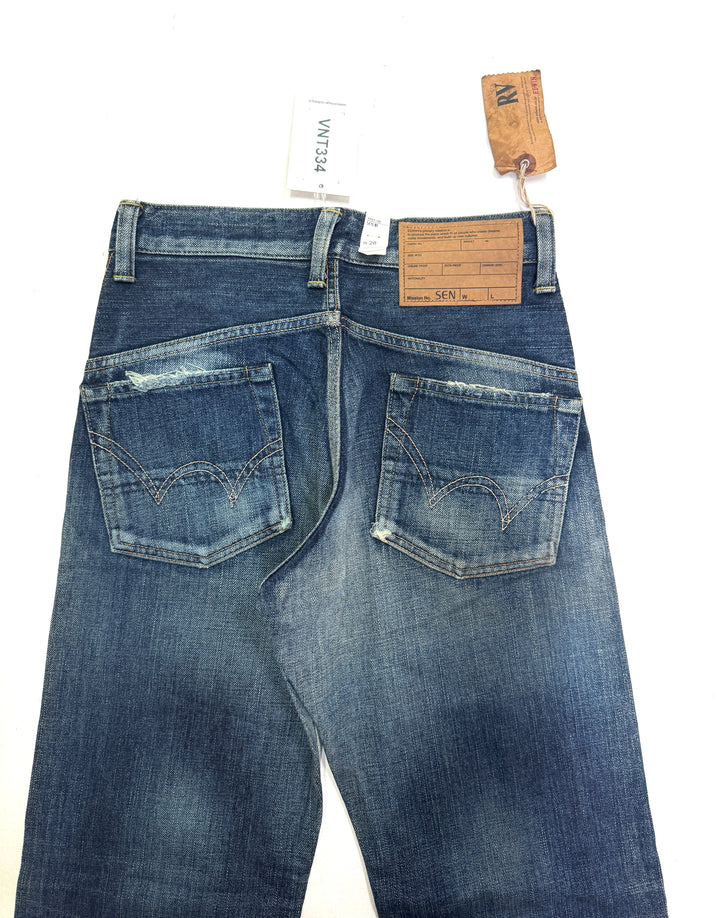 Edwin RV mezza cimosa W28 L31 deadstock vintage jeans selvedge