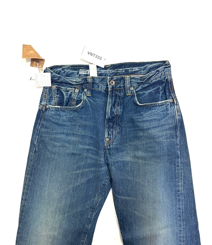 Edwin RV mezza cimosa W28 L31 deadstock vintage jeans selvedge