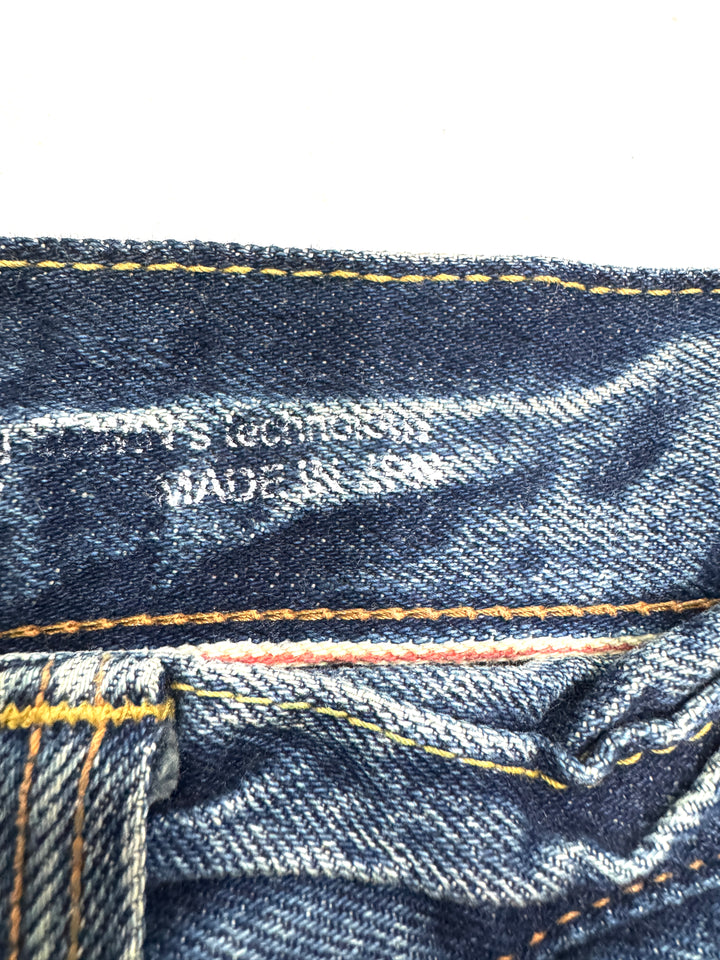 Edwin RV mezza cimosa W28 L31 deadstock vintage jeans selvedge
