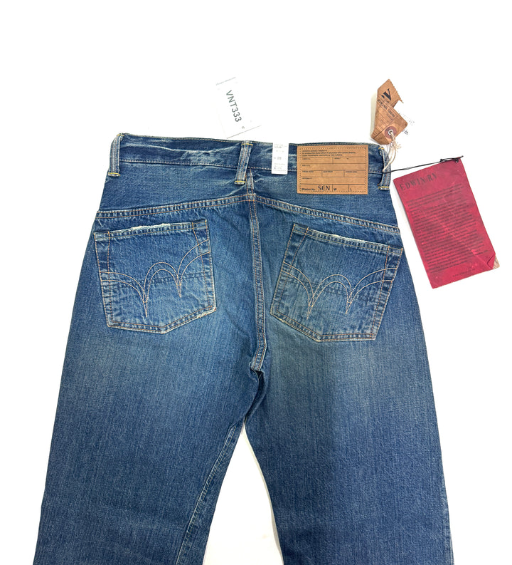 Edwin RV mezza cimosa W28 L31 deadstock vintage jeans selvedge