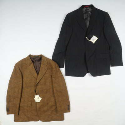 Stock 30pz Giacche eleganti invernali da uomo deadstock anni 2000 fondo di magazzino