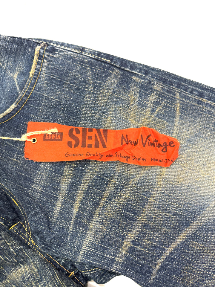 Edwin sen cimosa W28 L33 deadstock vintage jeans selvedge
