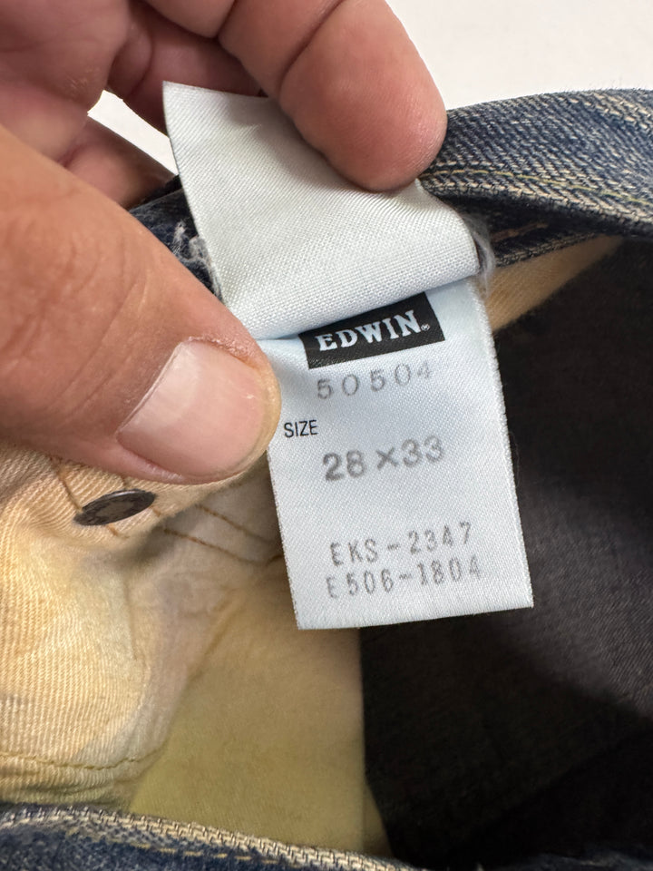 Edwin sen cimosa W28 L33 deadstock vintage jeans selvedge