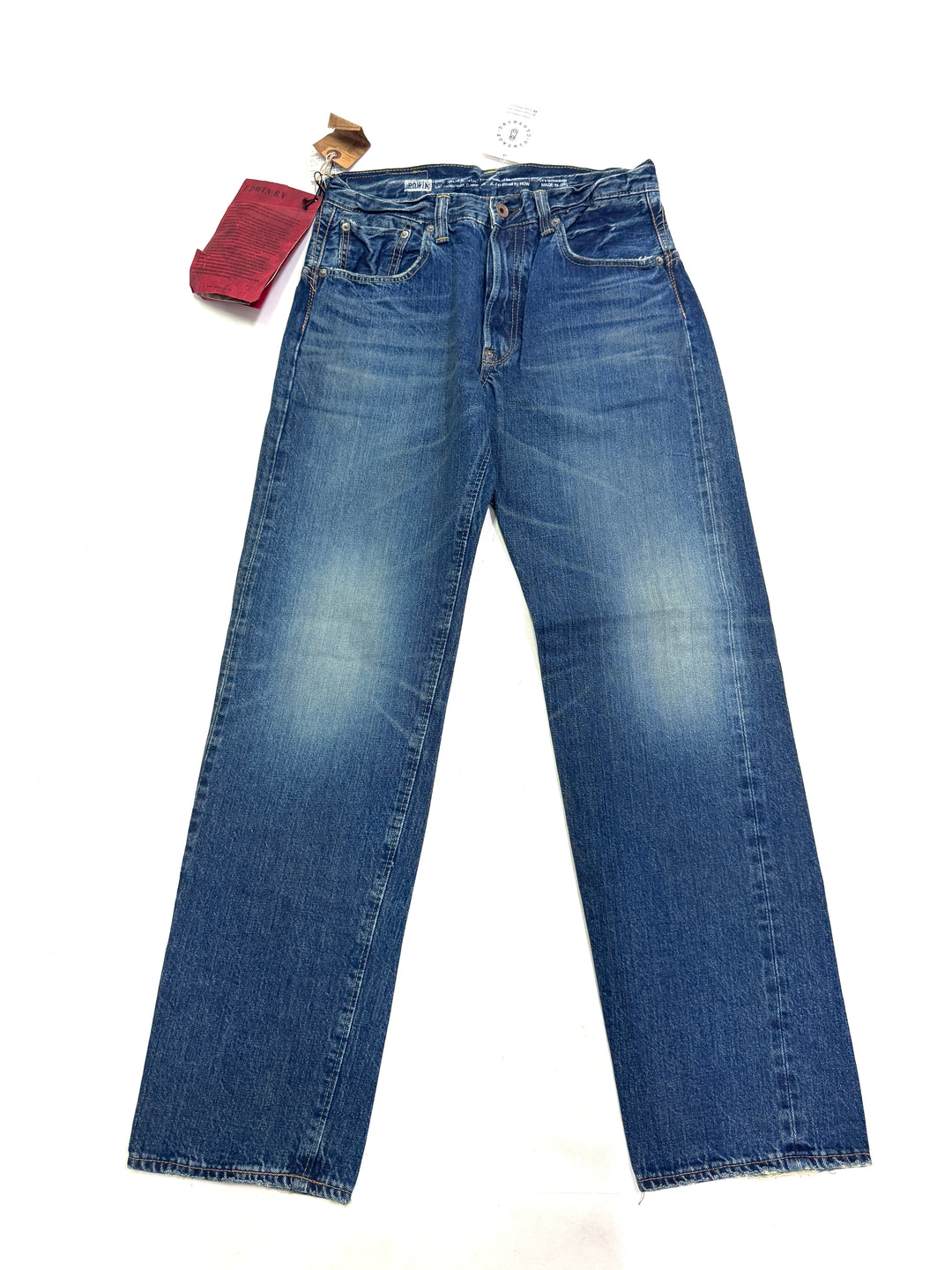 Edwin RV mezza cimosa W28 L31 deadstock vintage jeans