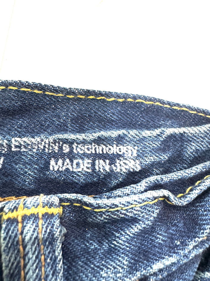 Edwin RV mezza cimosa W28 L31 deadstock vintage jeans