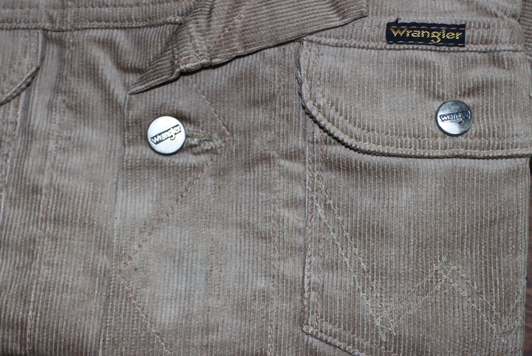 Wrangler deadstock giacca nuova in velluto taglia 36