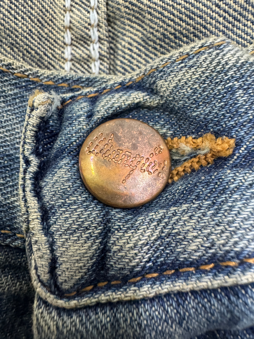 Wrangler Blue Bell sanforized 11mw W30 L34 vintage western jeans