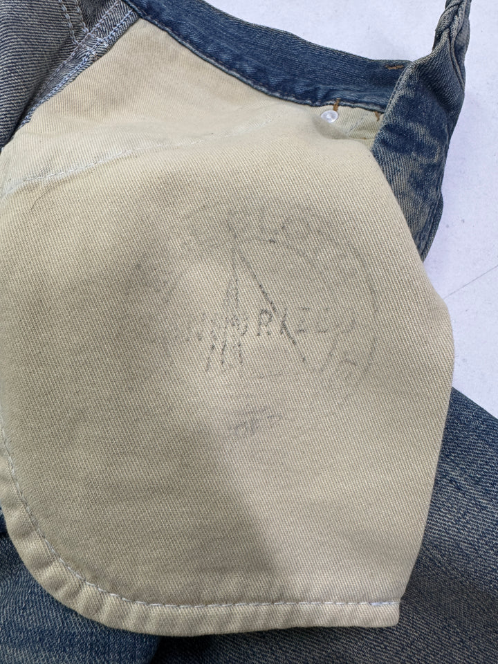 Wrangler Blue Bell sanforized 11mw W30 L34 vintage western jeans