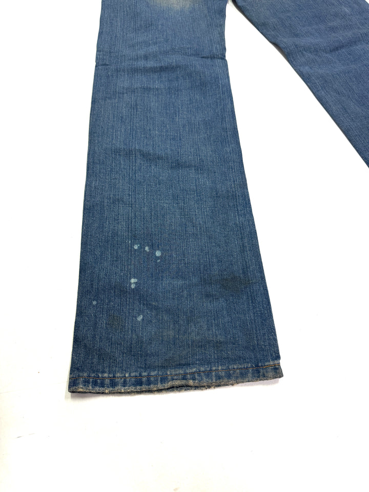Wrangler Blue Bell sanforized 11mw W30 L34 vintage western jeans