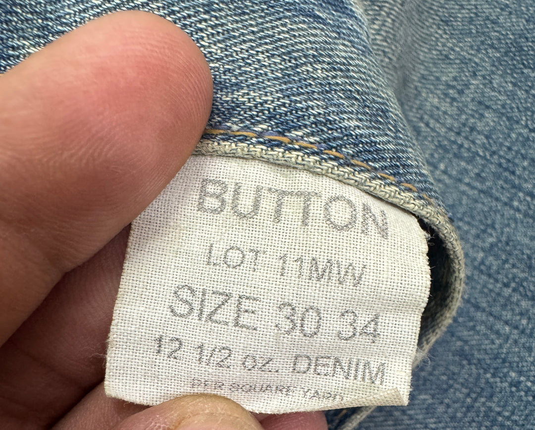 Wrangler Blue Bell sanforized 11mw W30 L34 vintage western jeans