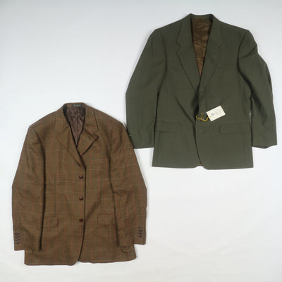 Stock 30pz Giacche eleganti invernali da uomo deadstock anni 2000 fondo di magazzino