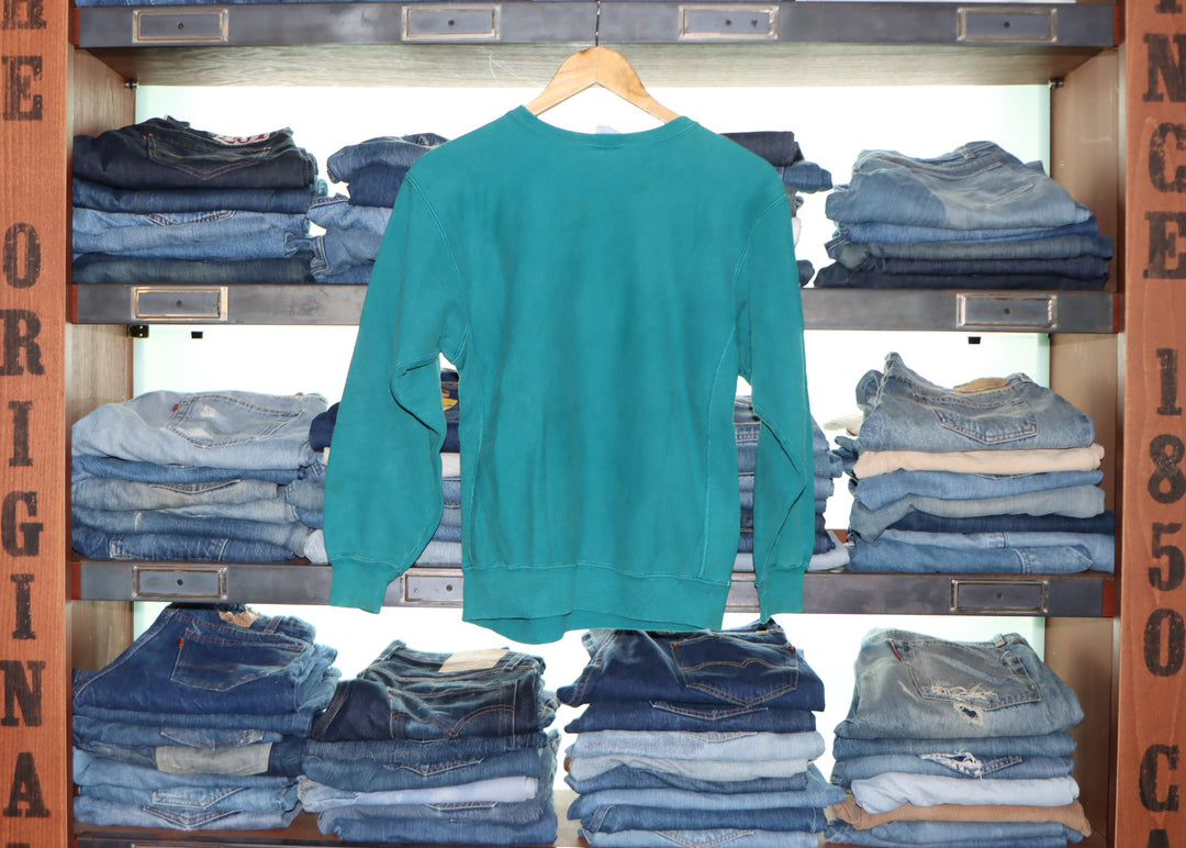 Champion Reverse Weave made in usa Verde vintage size L ( 14-16 )