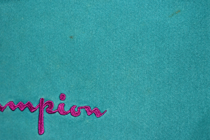 Champion Reverse Weave made in usa Verde vintage size L ( 14-16 )