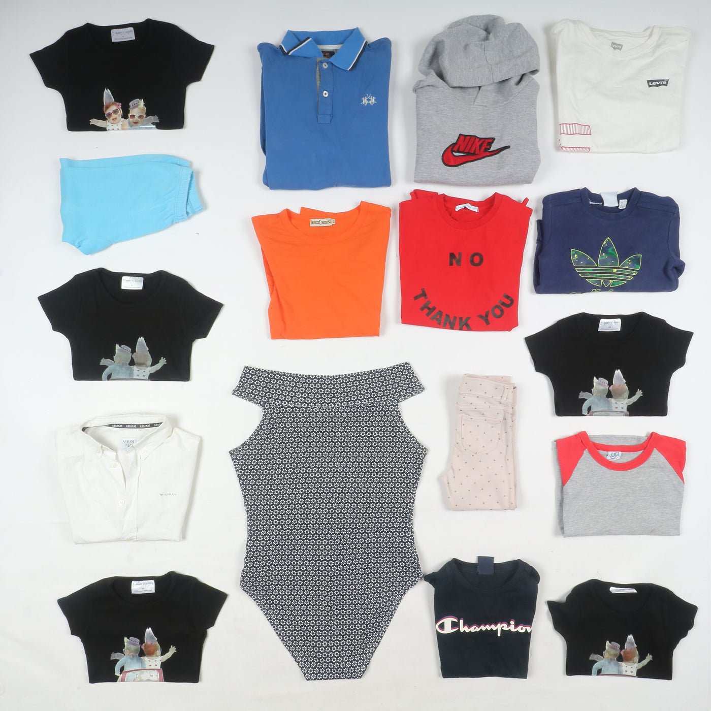 Abbigliamento firmato estivo invernale Bambino Bambina vintage Box da 197pz