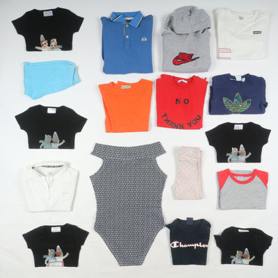 Abbigliamento firmato estivo invernale Bambino Bambina vintage Box da 197pz