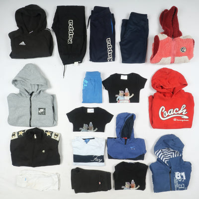 Abbigliamento firmato estivo invernale Bambino Bambina vintage Box da 197pz