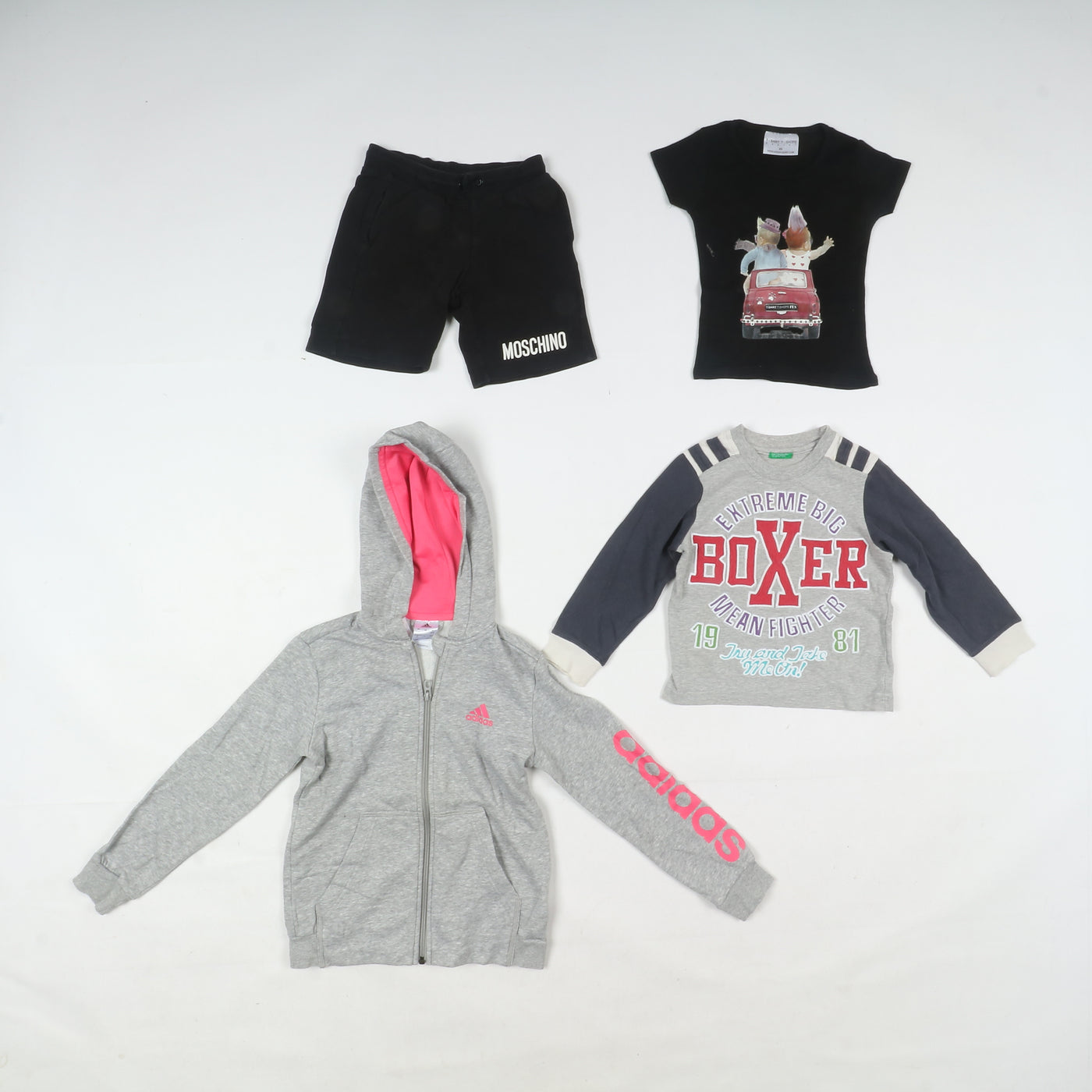 Abbigliamento firmato estivo invernale Bambino Bambina vintage Box da 197pz