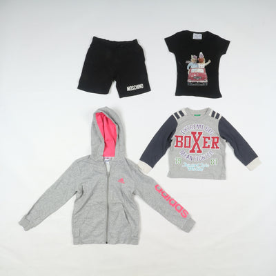 Abbigliamento firmato estivo invernale Bambino Bambina vintage Box da 197pz