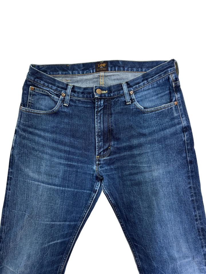 Lee 101 Riders selvedge W34 L36 vintage jeans usato cimosa
