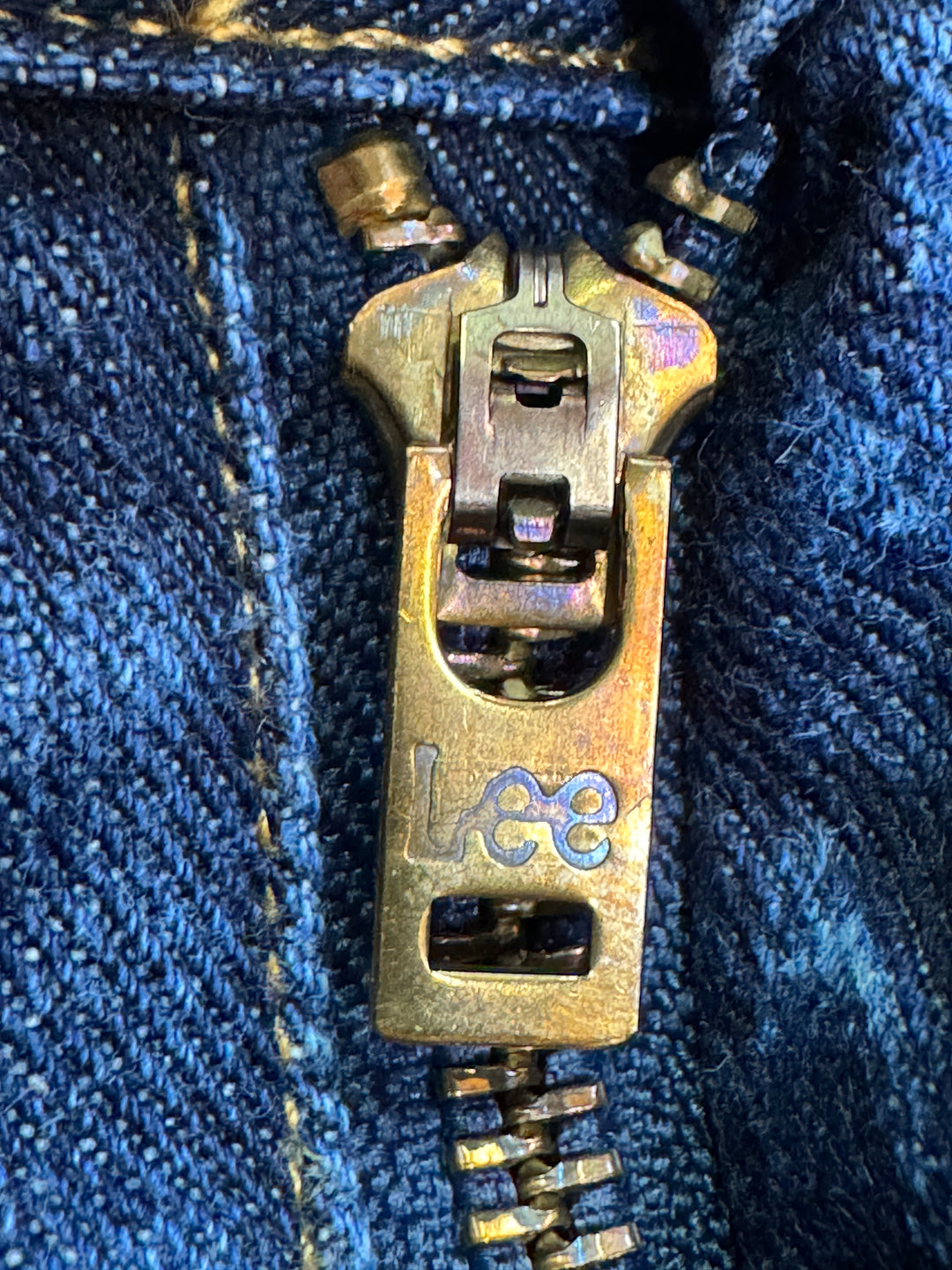 Lee 101 Riders selvedge W34 L36 vintage jeans usato cimosa