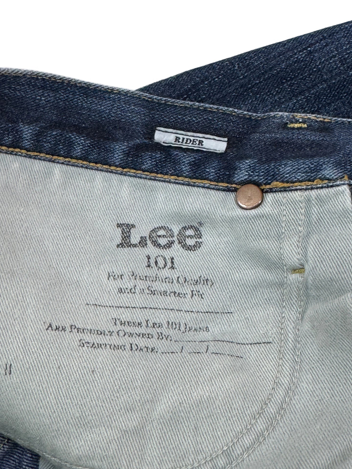 Lee 101 Riders selvedge W34 L36 vintage jeans usato cimosa