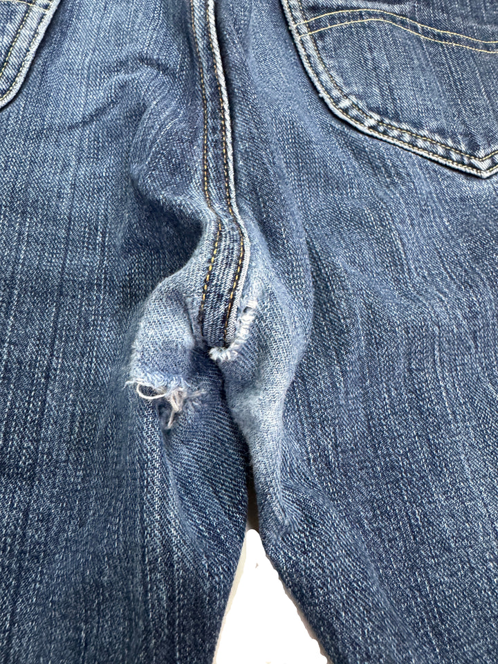 Lee 101 Riders selvedge W34 L36 vintage jeans usato cimosa