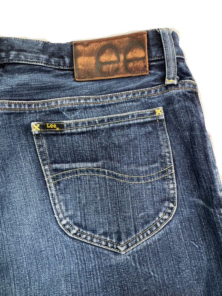 Lee 101 Riders selvedge W34 L36 vintage jeans usato cimosa