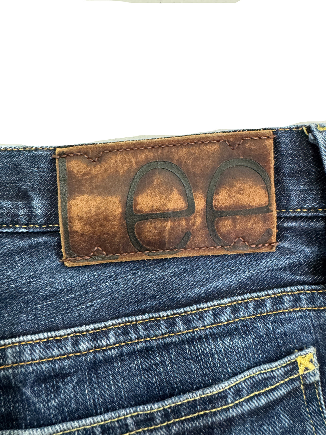 Lee 101 Riders selvedge W34 L36 vintage jeans usato cimosa