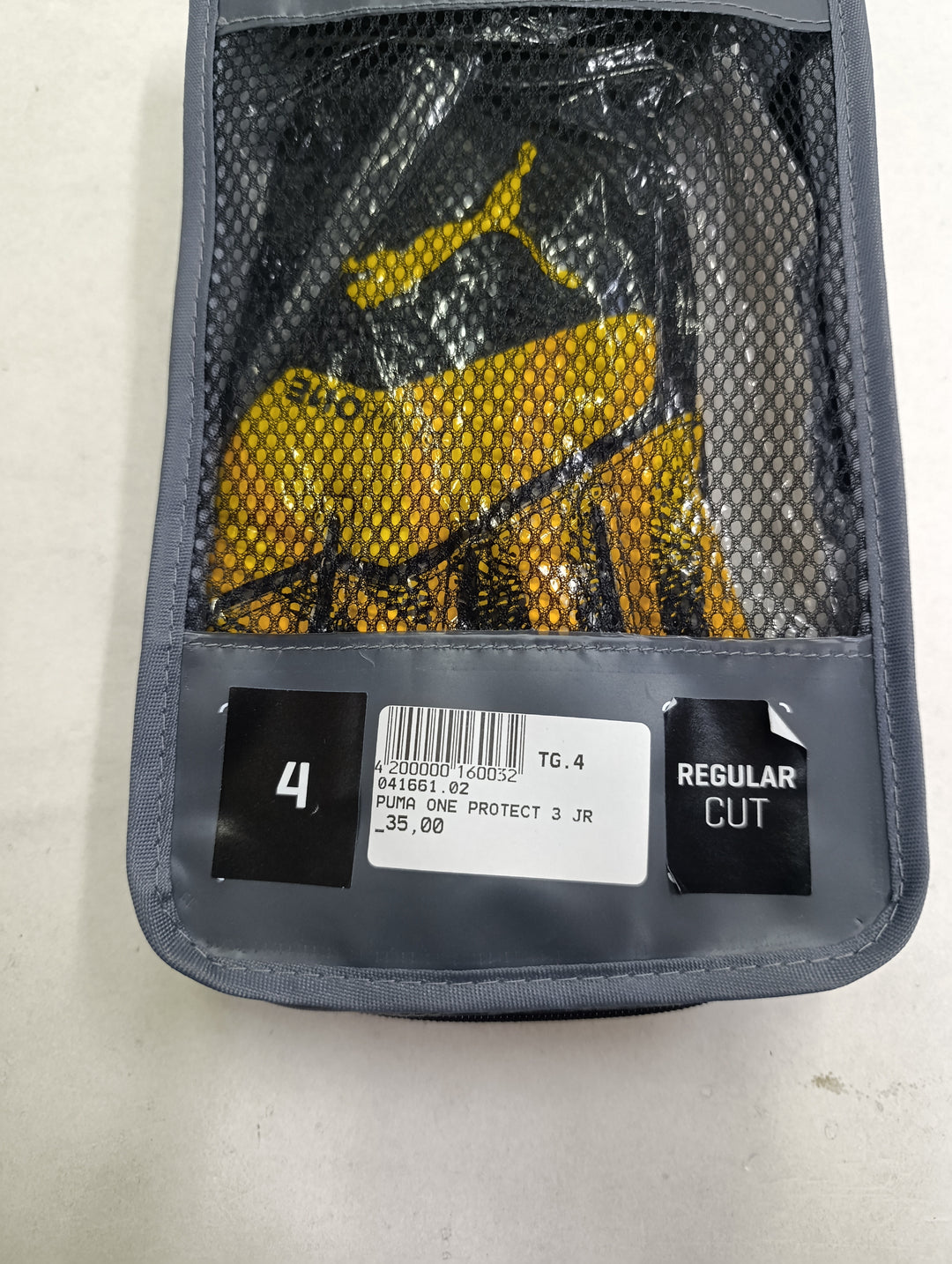 Puma One Protect 3 jr size 4 guanti portiere calcio nuovi