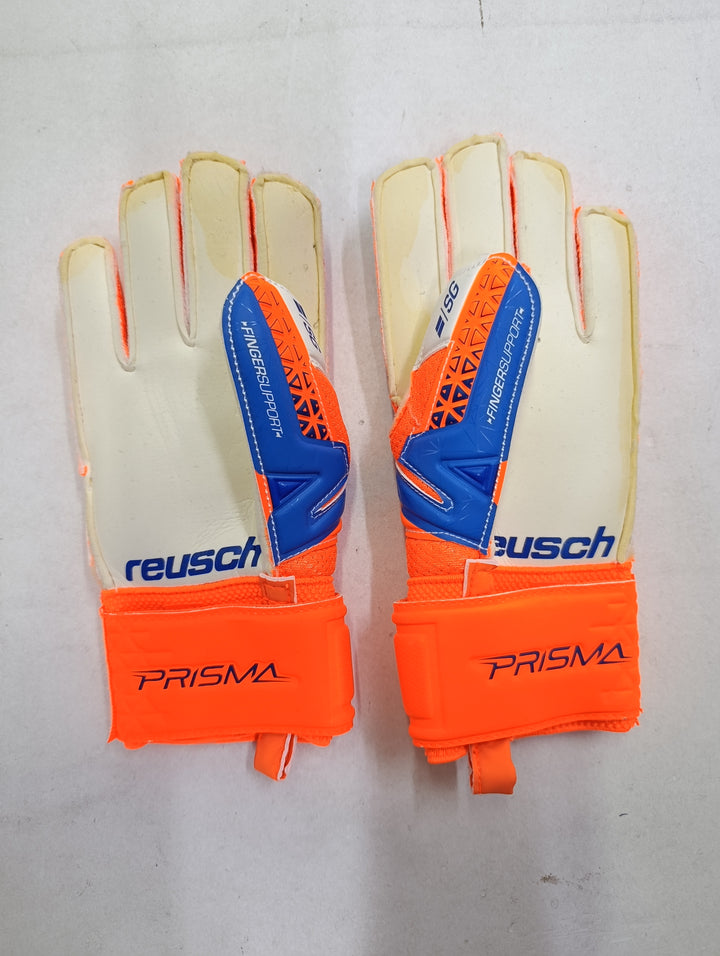 Reush prisma sg finger size 5.5 guanti portiere calcio nuovi