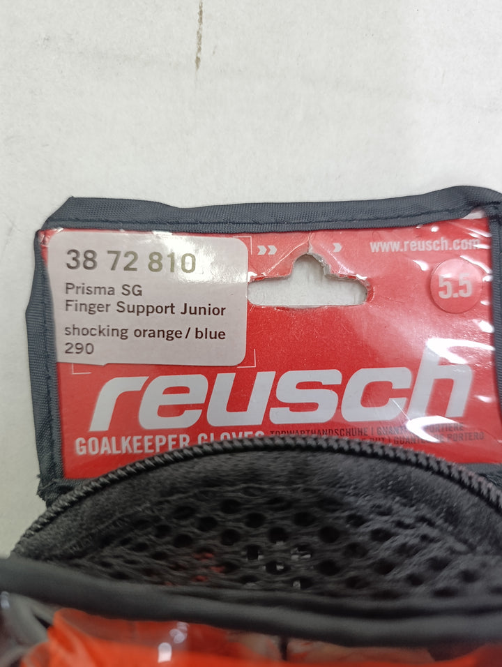 Reush prisma sg finger size 5.5 guanti portiere calcio nuovi