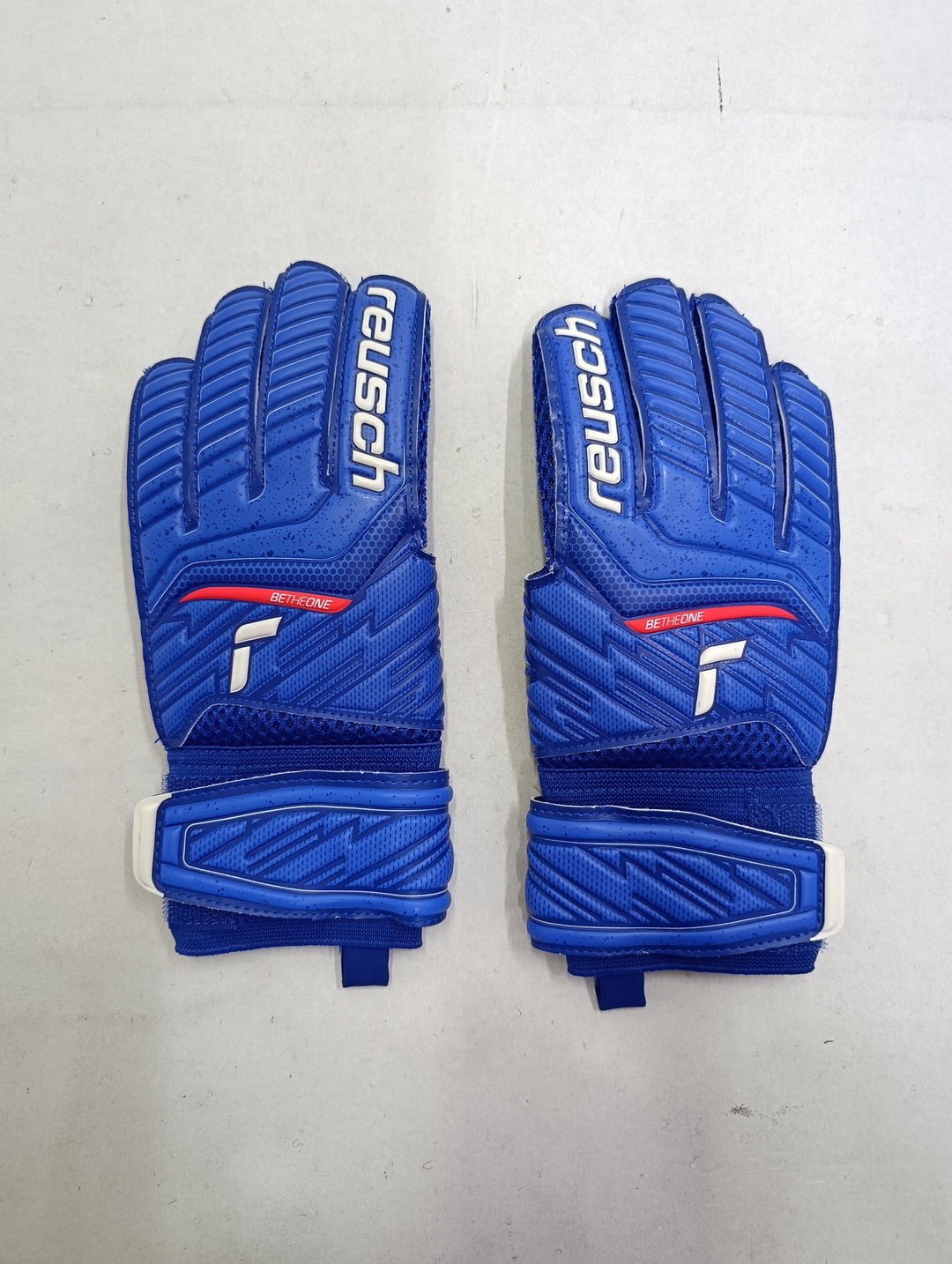 Reush Attrakt junior silver size 5.5 guanti portiere calcio nuovi