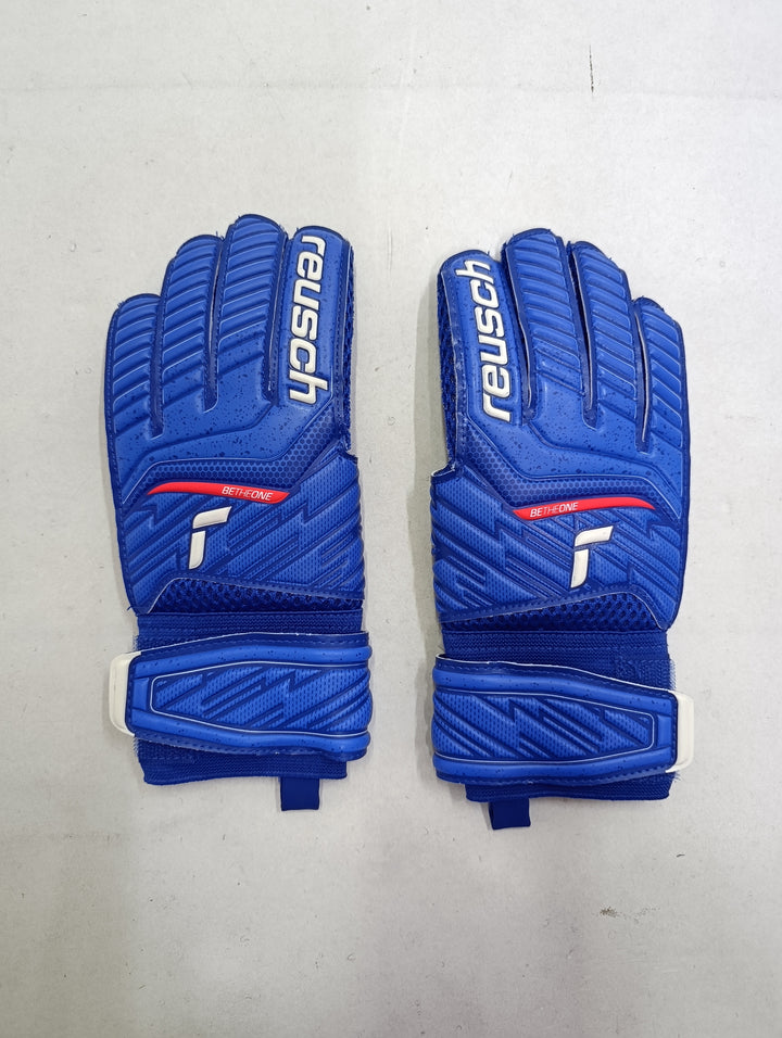 Reush Attrakt junior silver size 5.5 guanti portiere calcio nuovi
