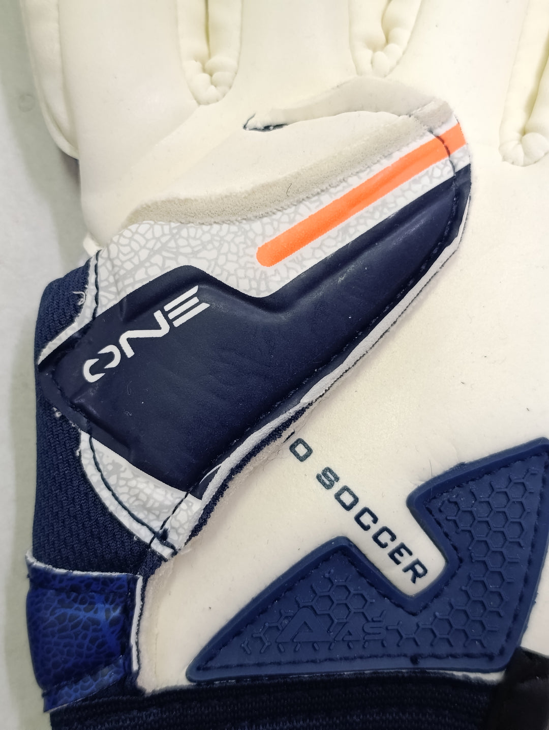Ho soccer negative navy size 7 guanti portiere calcio nuovi