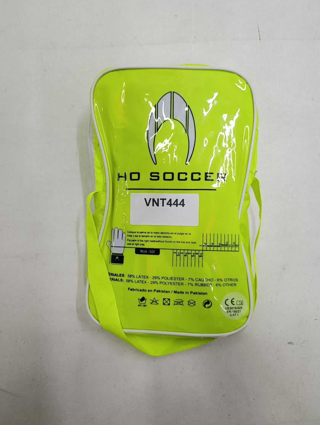 Ho soccer negative navy size 7 guanti portiere calcio nuovi