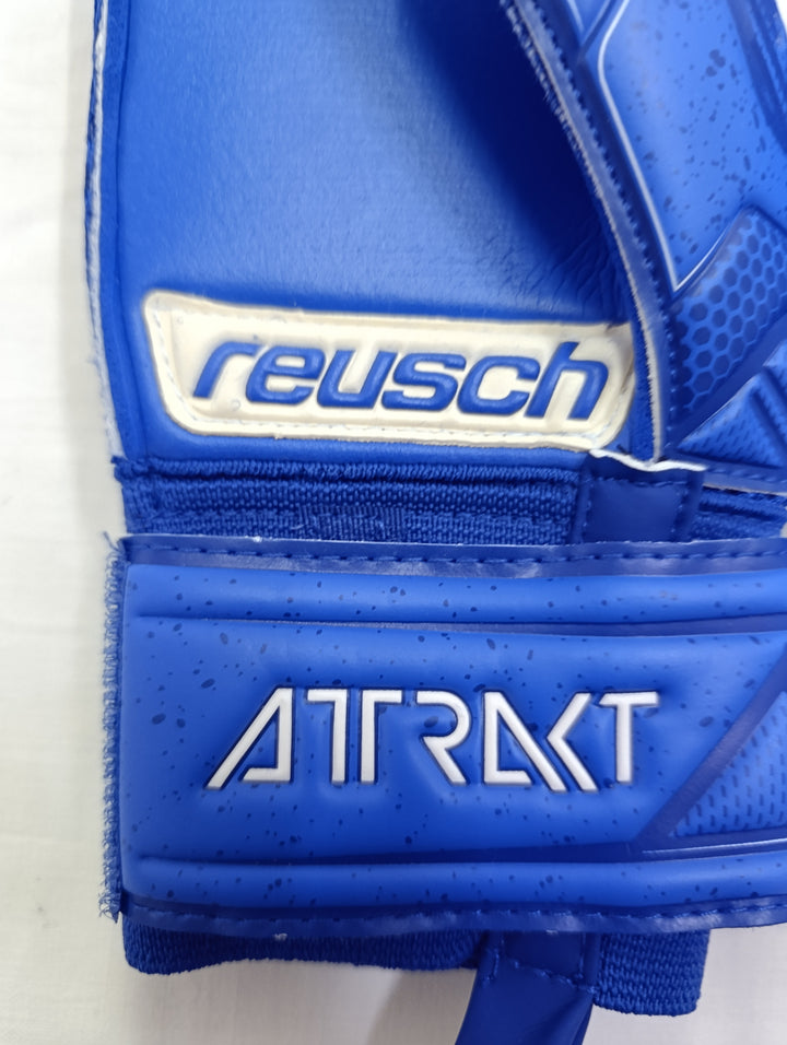 Reusch attrakt silver junior size 5 guanti portiere calcio nuovi