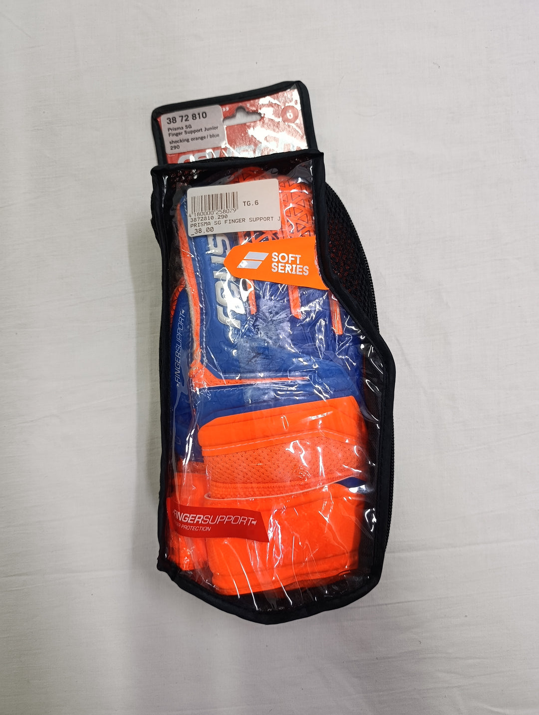 Reush prisma sg finger size 6 guanti portiere calcio nuovi