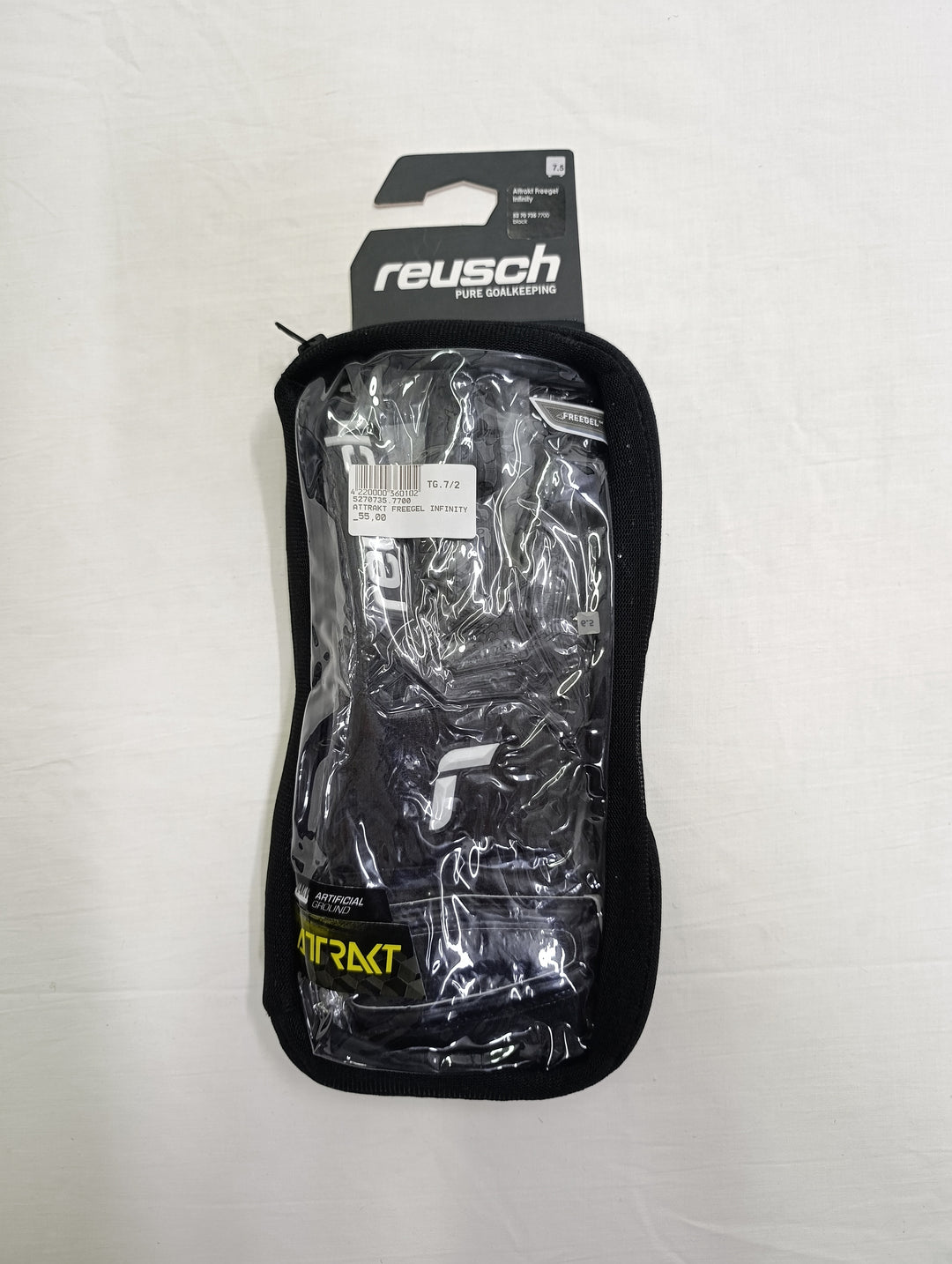 Reush attrakt grip size 7 guanti portiere calcio nuovi