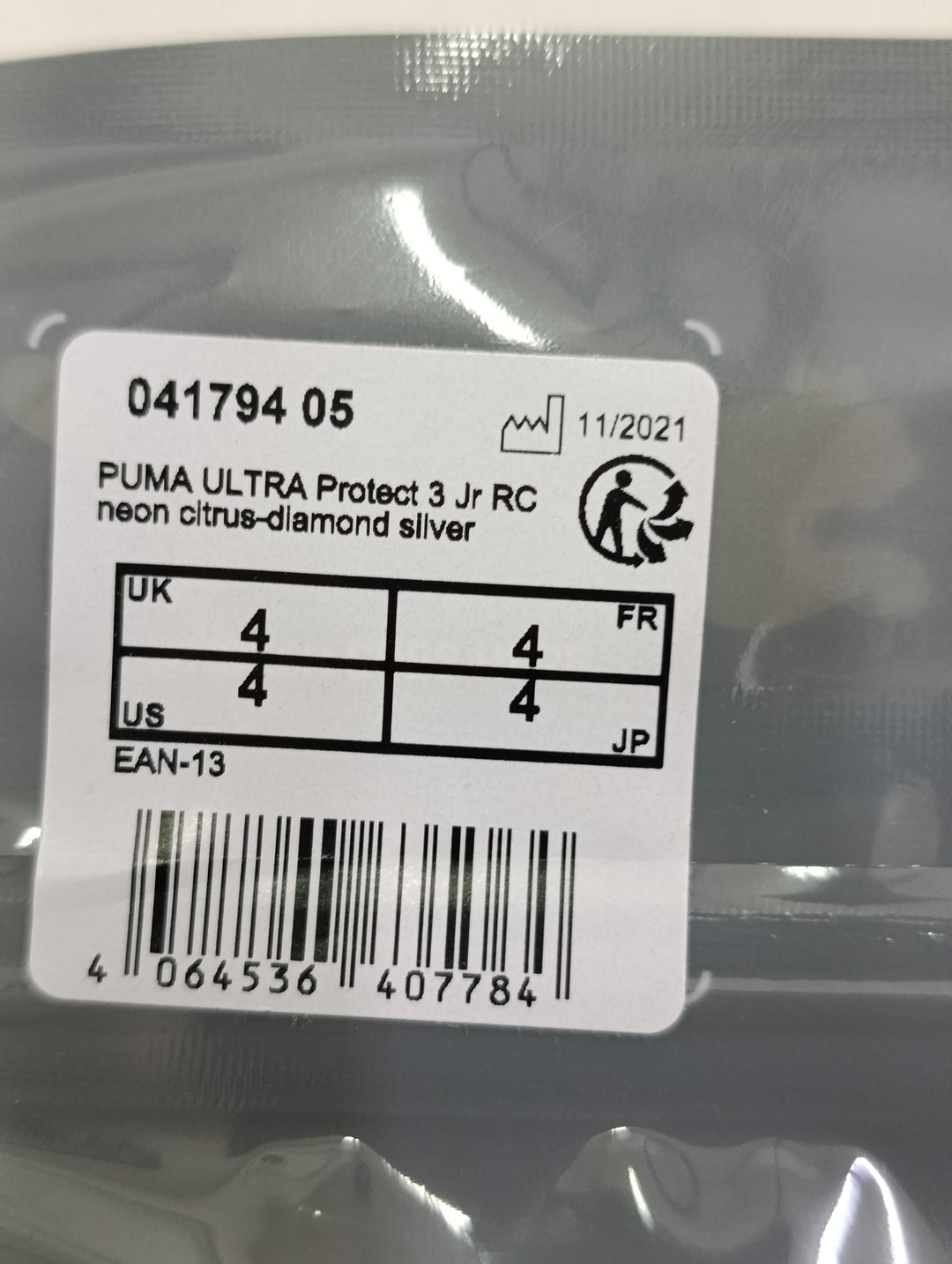 Puma ultra protect 3 size 4 guanti portiere calcio nuovi