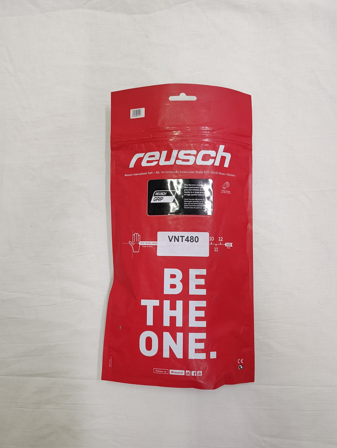 Reush attrakt grip size 5 junior guanti portiere calcio nuovi