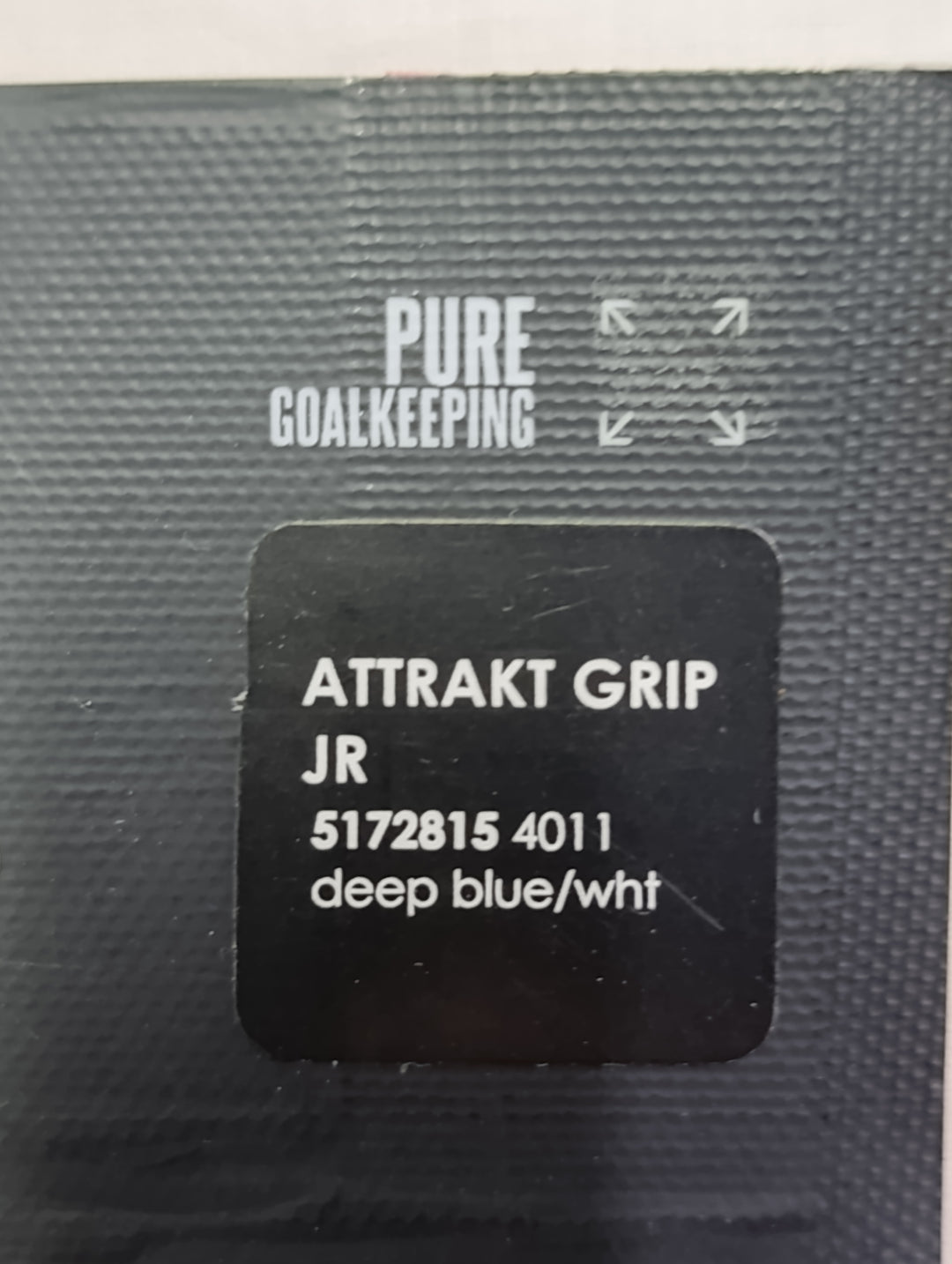 Reush attrakt grip size 5.5 junior guanti portiere calcio nuovi