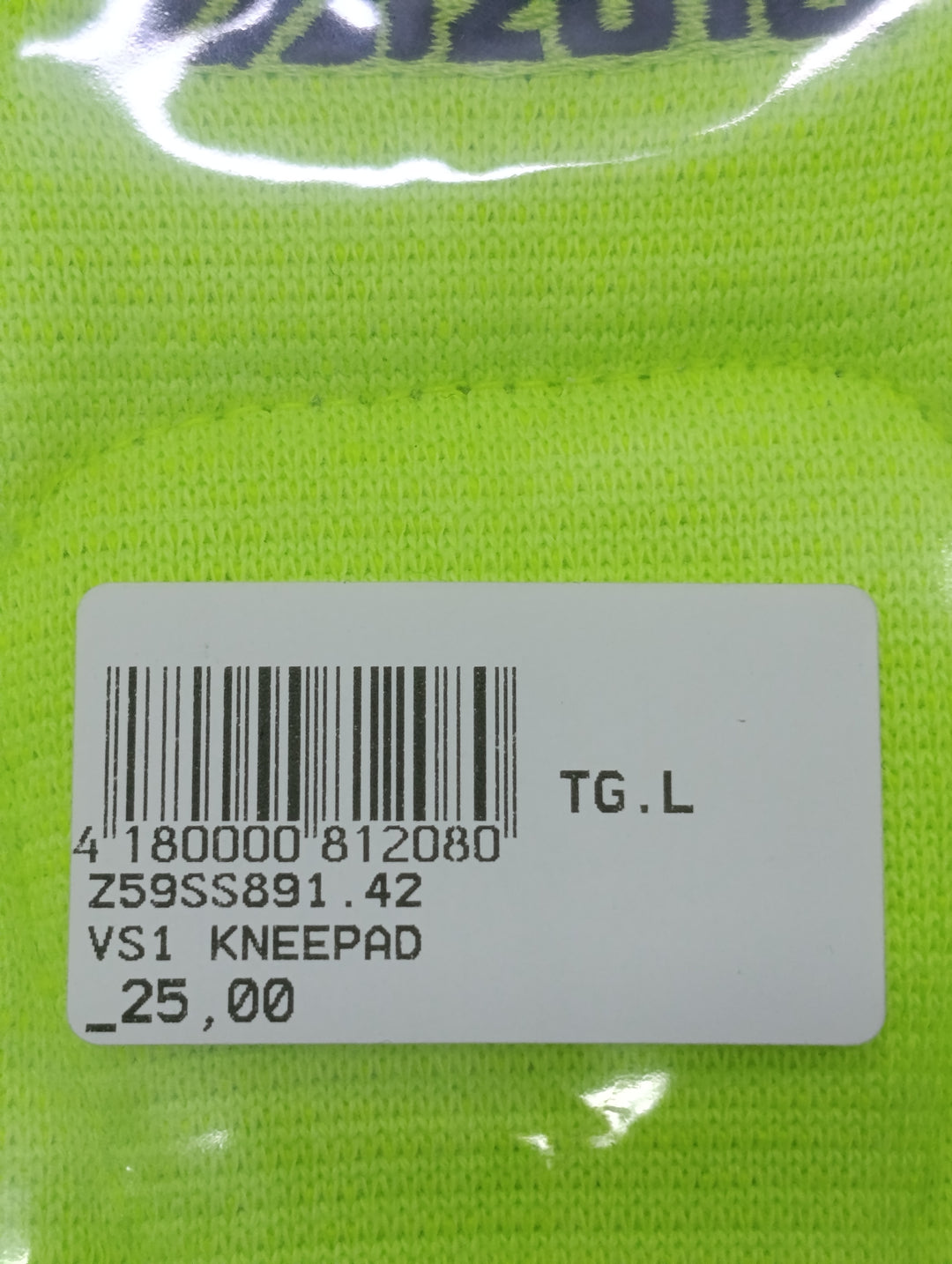 Mizuno VS1 kneepad ginocchiera volley size L pallavolo
