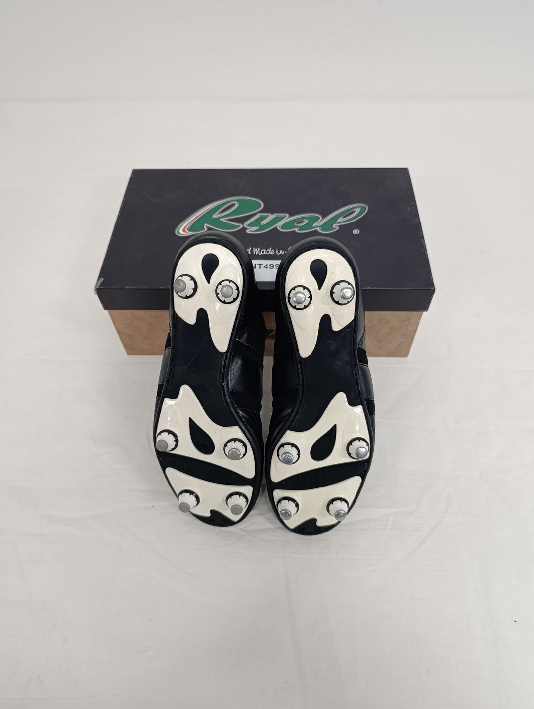 Ryal scarpe da calcio nuove numero 39.5 pelle di canguro lavorazione artigianale