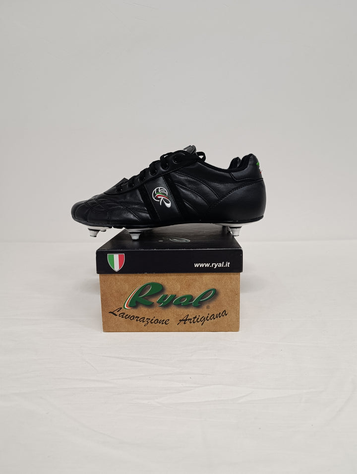 Ryal scarpe da calcio nuove numero 46.5 pelle di canguro lavorazione artigianale