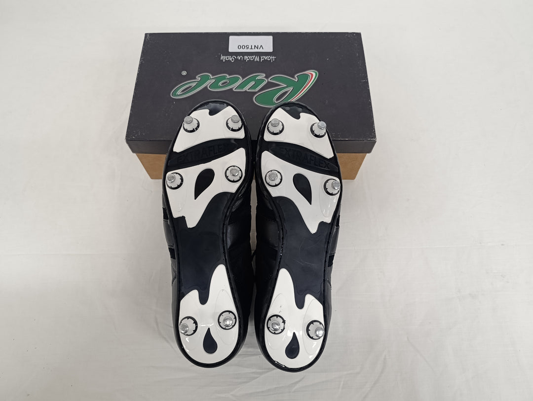 Ryal scarpe da calcio nuove numero 46.5 pelle di canguro lavorazione artigianale