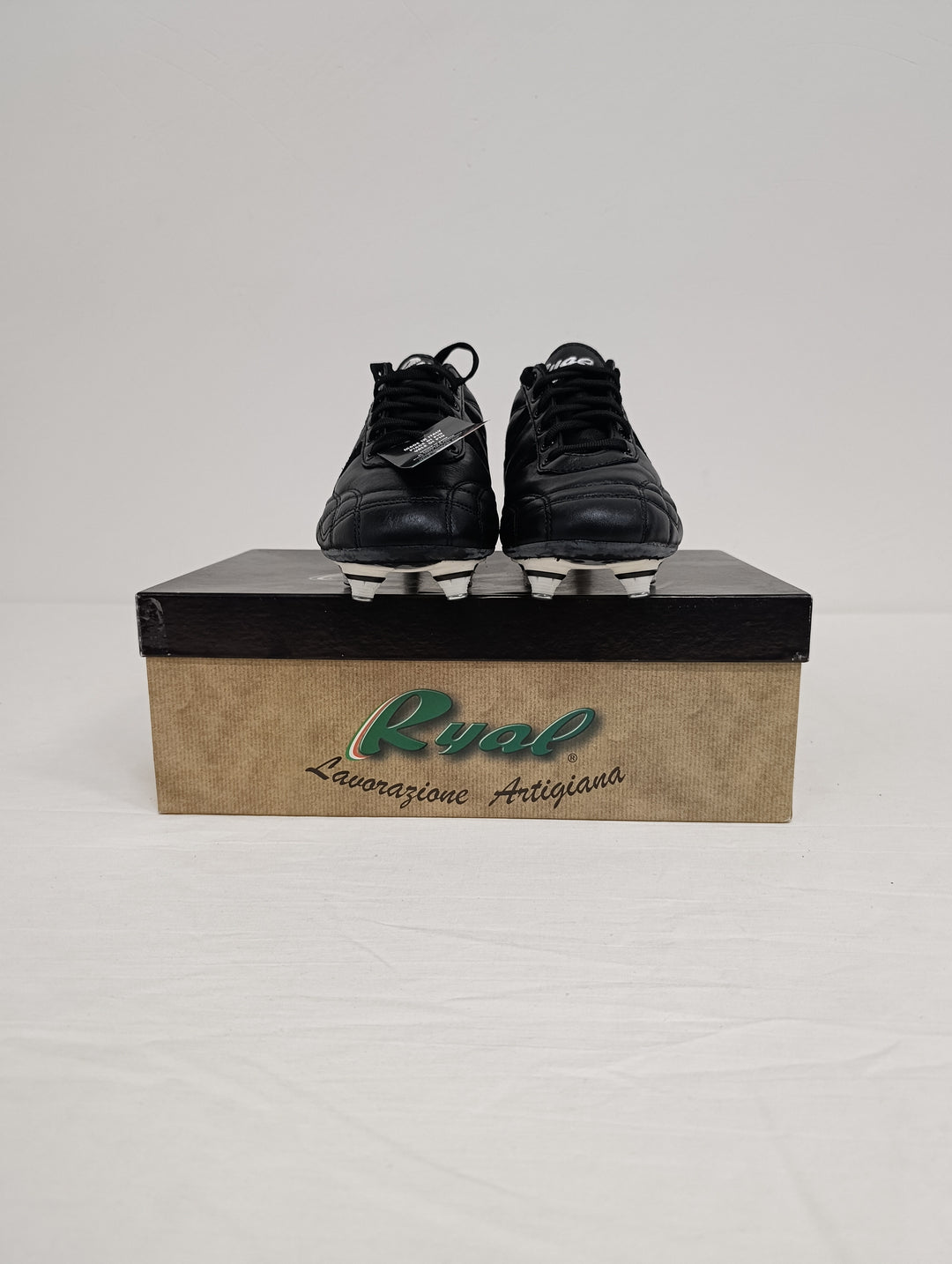Ryal scarpe da calcio nuove numero 39 pelle di canguro lavorazione artigianale