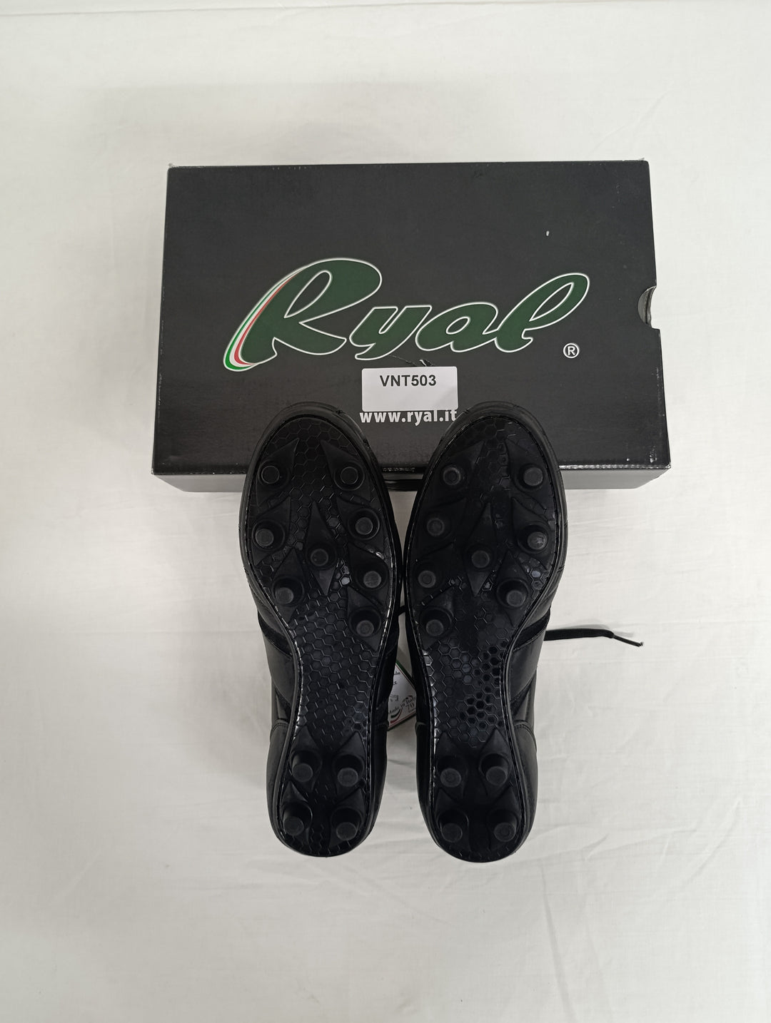 Ryal scarpe da calcio nuove numero 45 pelle di canguro lavorazione artigianale