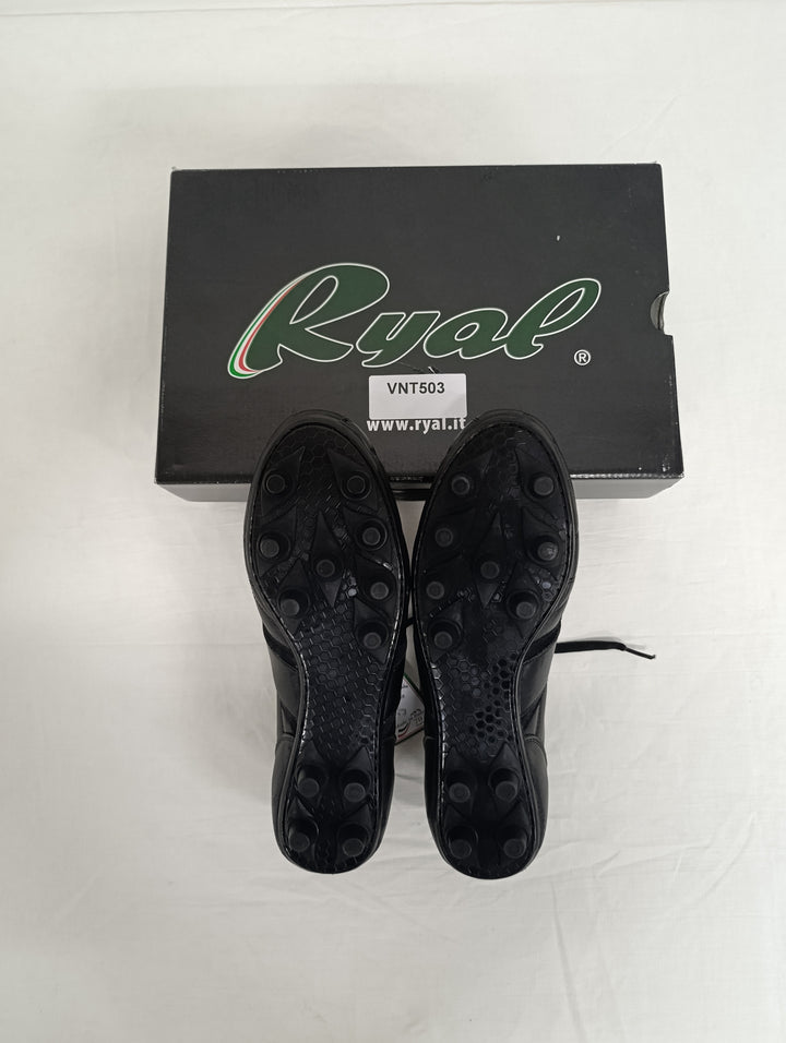 Ryal scarpe da calcio nuove numero 45 pelle di canguro lavorazione artigianale