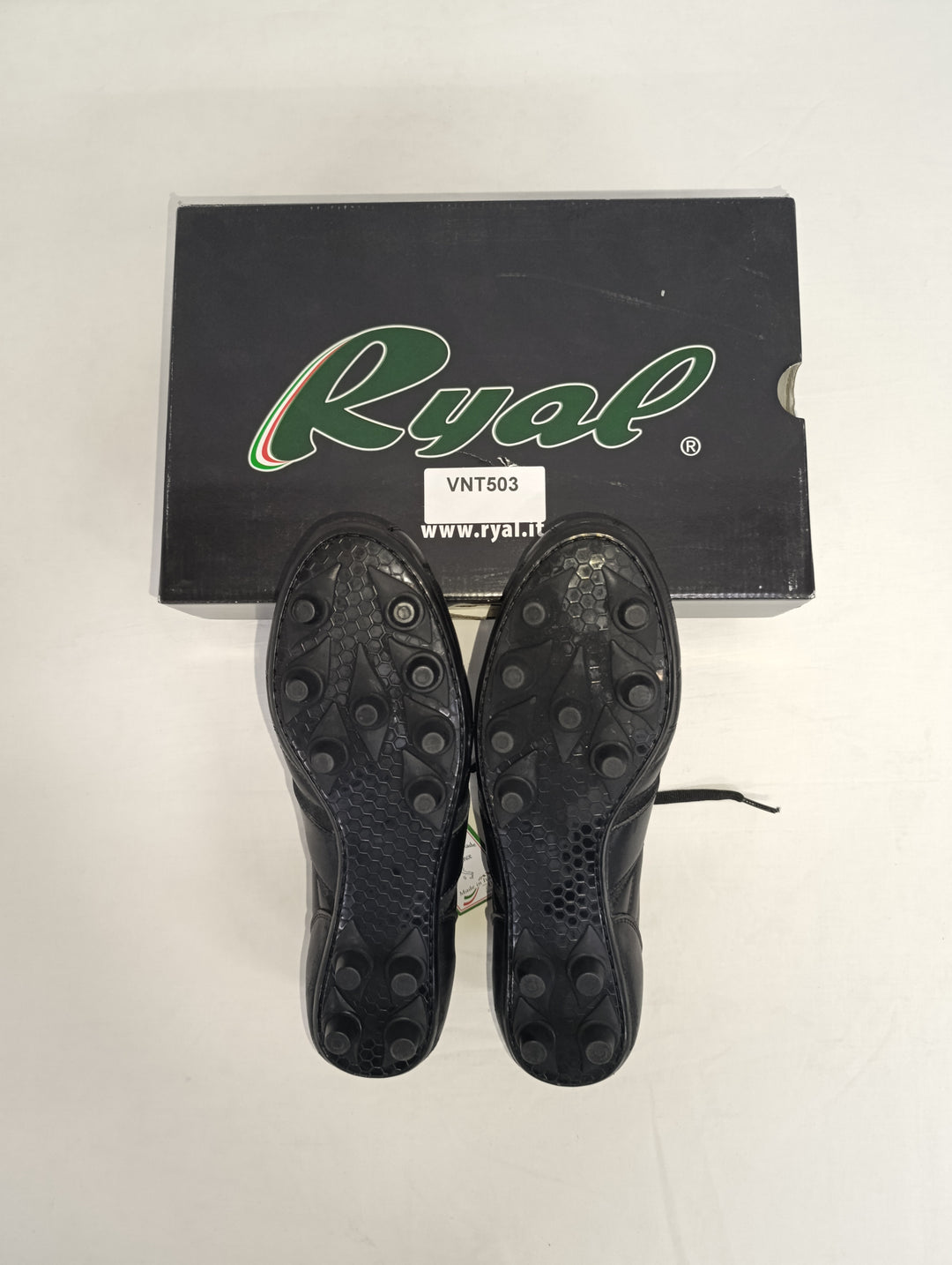 Ryal scarpe da calcio nuove numero 45 pelle di canguro lavorazione artigianale